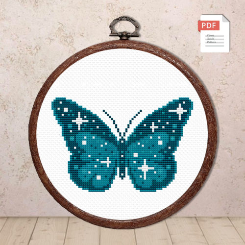 The Butterfly Cross Stitch Pattern #anm003