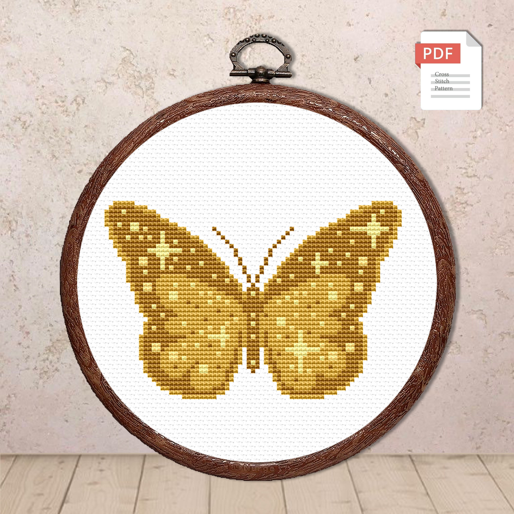 The Butterfly Cross Stitch Pattern #anm004