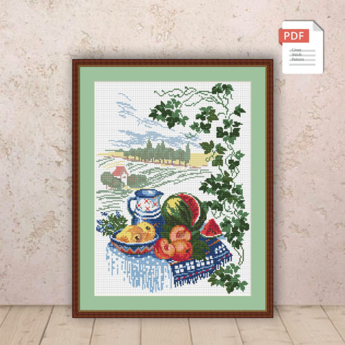 Harvest Cross Stitch Pattern #kt.025
