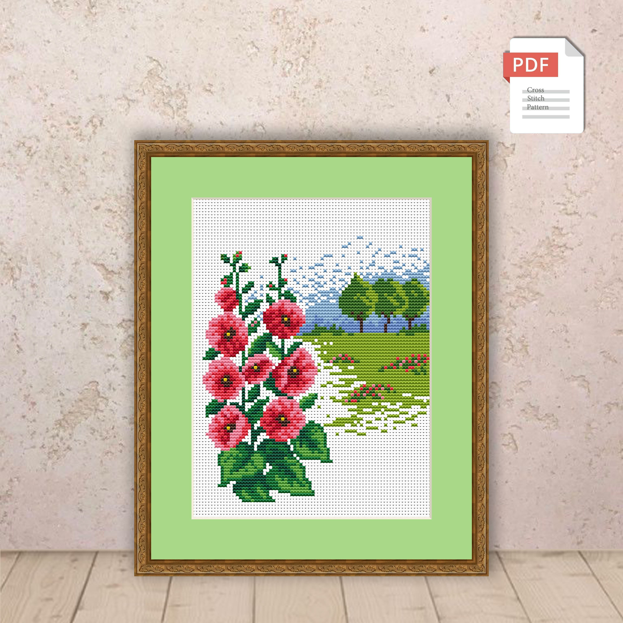 Summer Cross Stitch Pattern #ssn022
