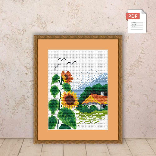 Autumn Cross Stitch Pattern #ssn023