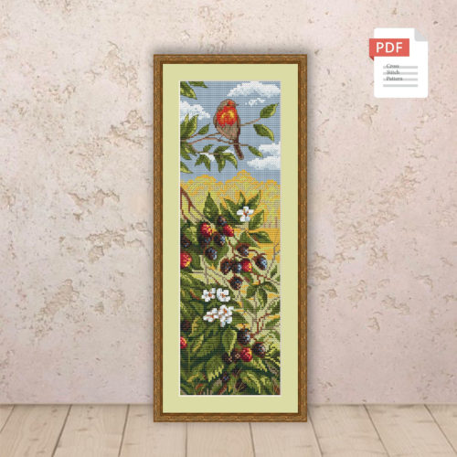 Summer Birds Cross Stitch Pattern #ssn267