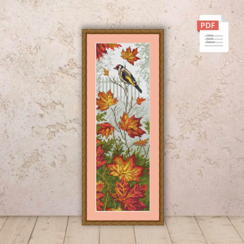 Autumn Birds Cross Stitch Pattern #ssn268