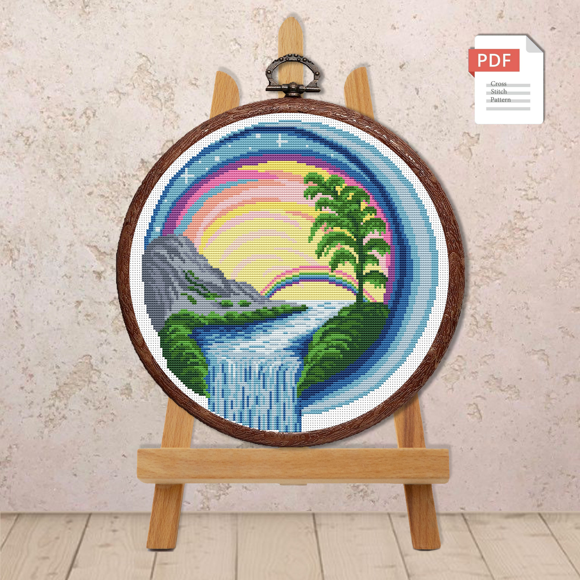Magic Sunset Cross Stitch Pattern #trl016 - Image 3