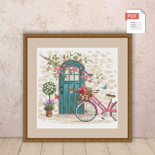 Vintage Yard Cross Stitch Pattern #trv002