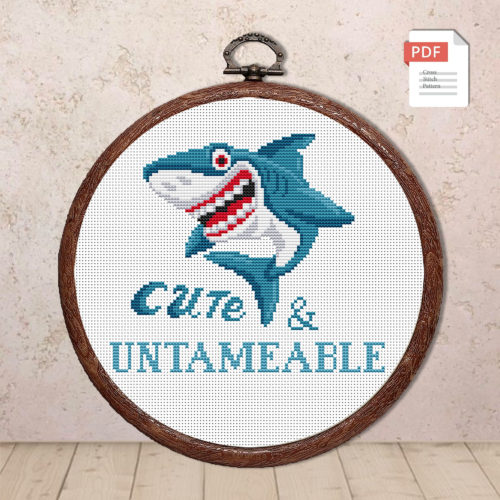 Cute And Untameable Cross Stitch Pattern #bab003