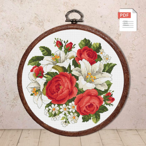 Flowers Cross Stitch Pattern #fl.029