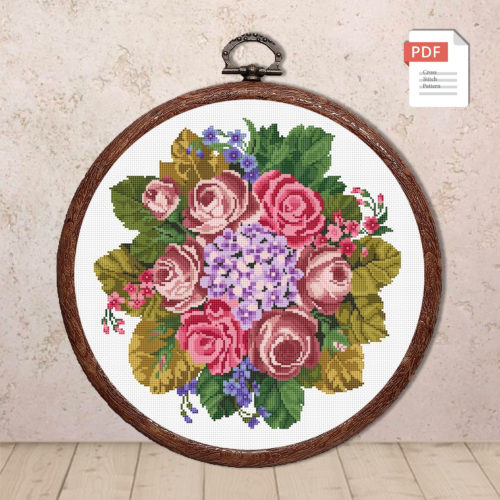 Flowers Cross Stitch Pattern #fl.168