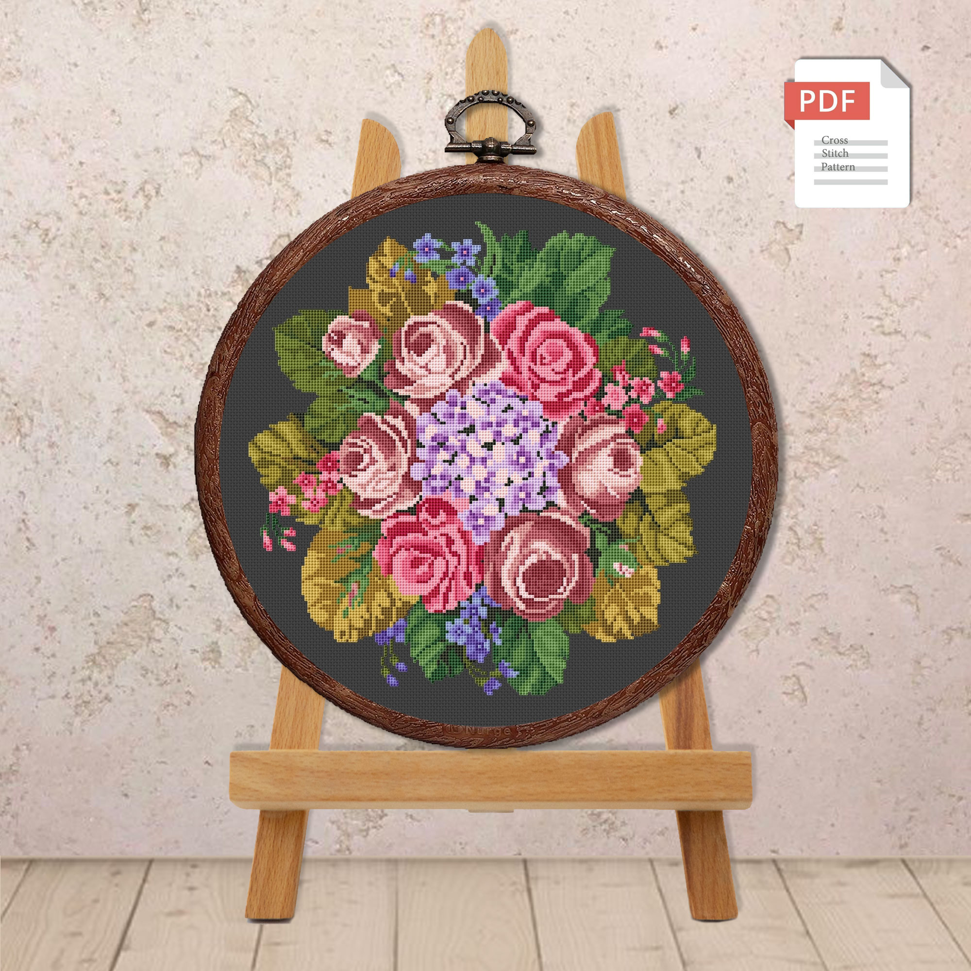Flowers Cross Stitch Pattern #fl.168 - Image 3