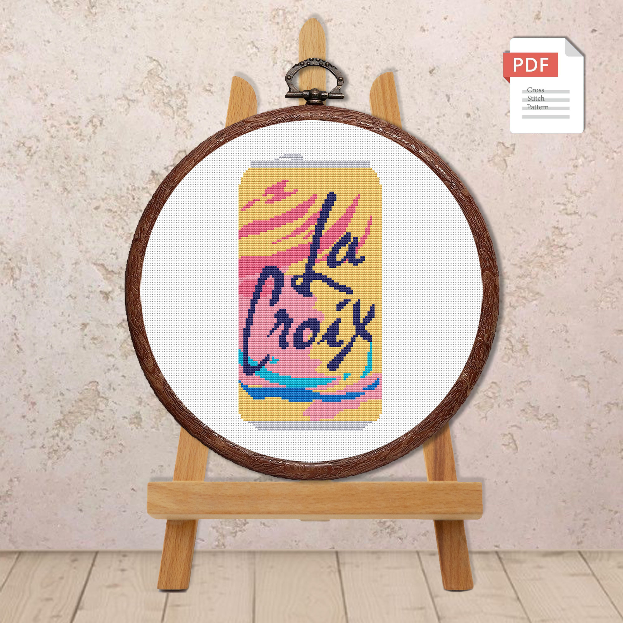 La Croix Cross Stitch Pattern #kt013 - Image 2