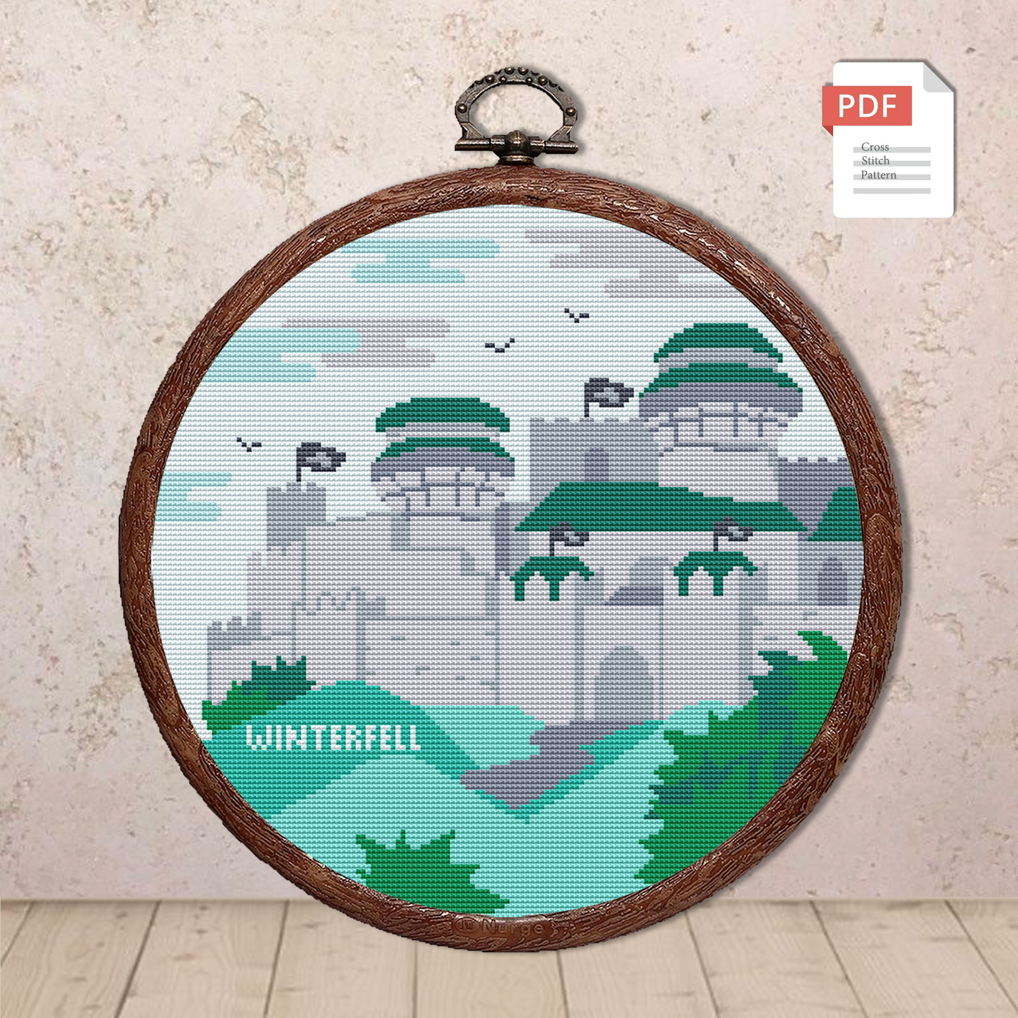 Winterfell Cross Stitch Pattern #mv002