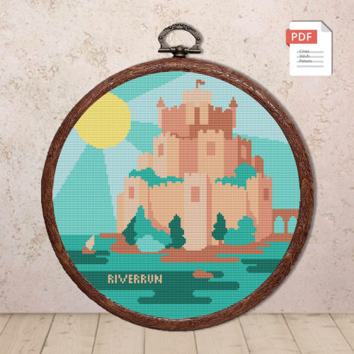 Riverrun Cross Stitch Pattern #mv003