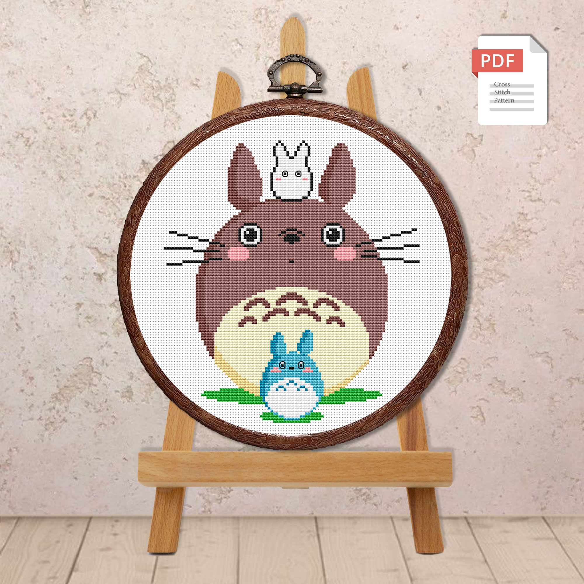 Anime Cross Stitch Pattern #mv017 - Image 2