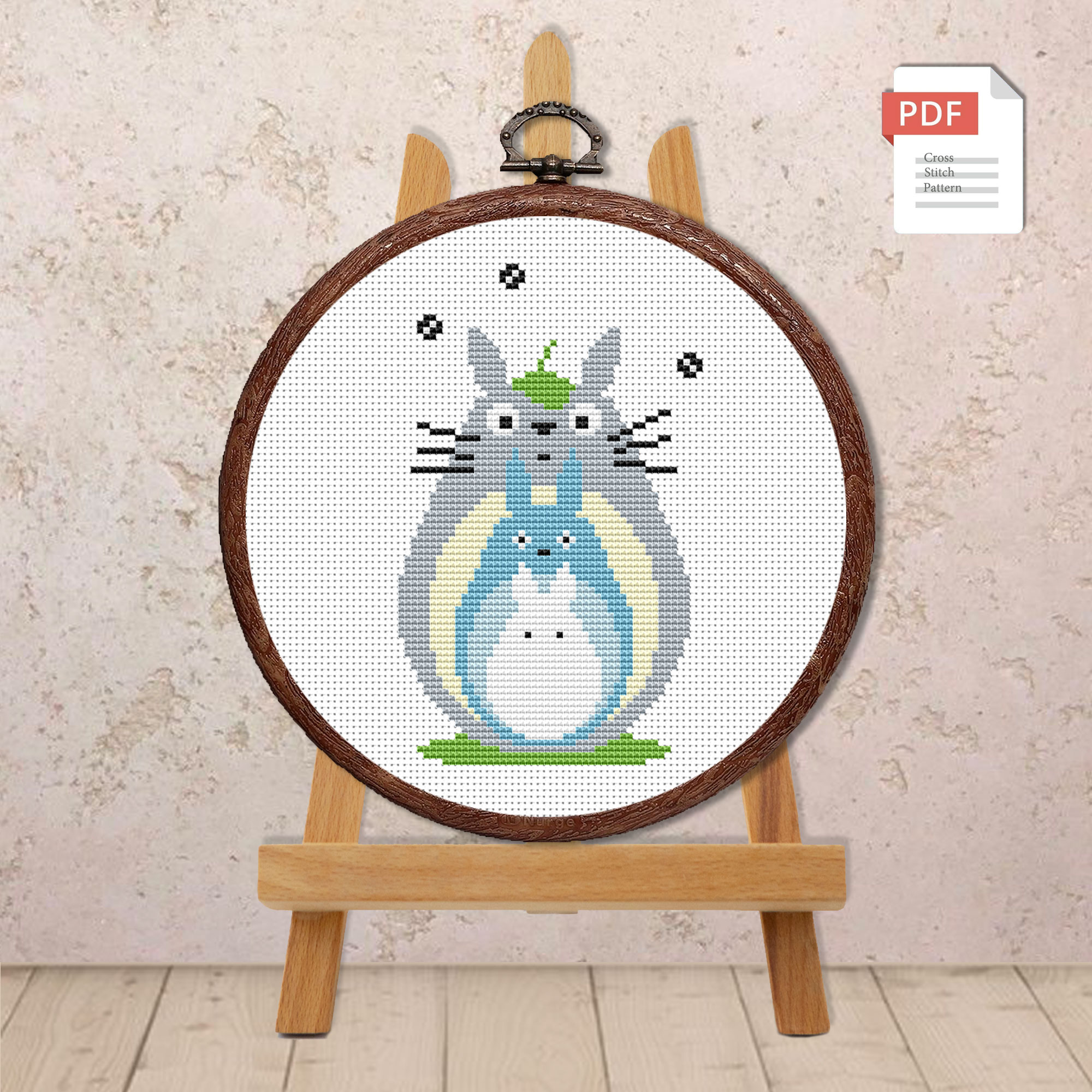 Anime Cross Stitch Pattern #mv018 - Image 2