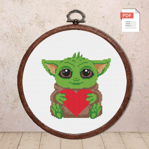 Valentines Day Cross Stitch Pattern #mv024