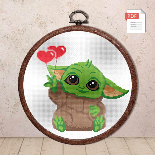 Valentines Day Cross Stitch Pattern #mv025