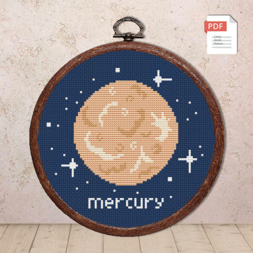 Mercury Cross Stitch Pattern #spc001