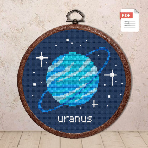 Uranus Cross Stitch Pattern #spc007