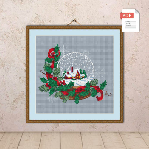 Christmas Ball Cross Stitch Pattern #chr002