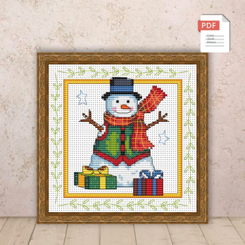 Christmas Ornaments Cross Stitch Pattern #chr009