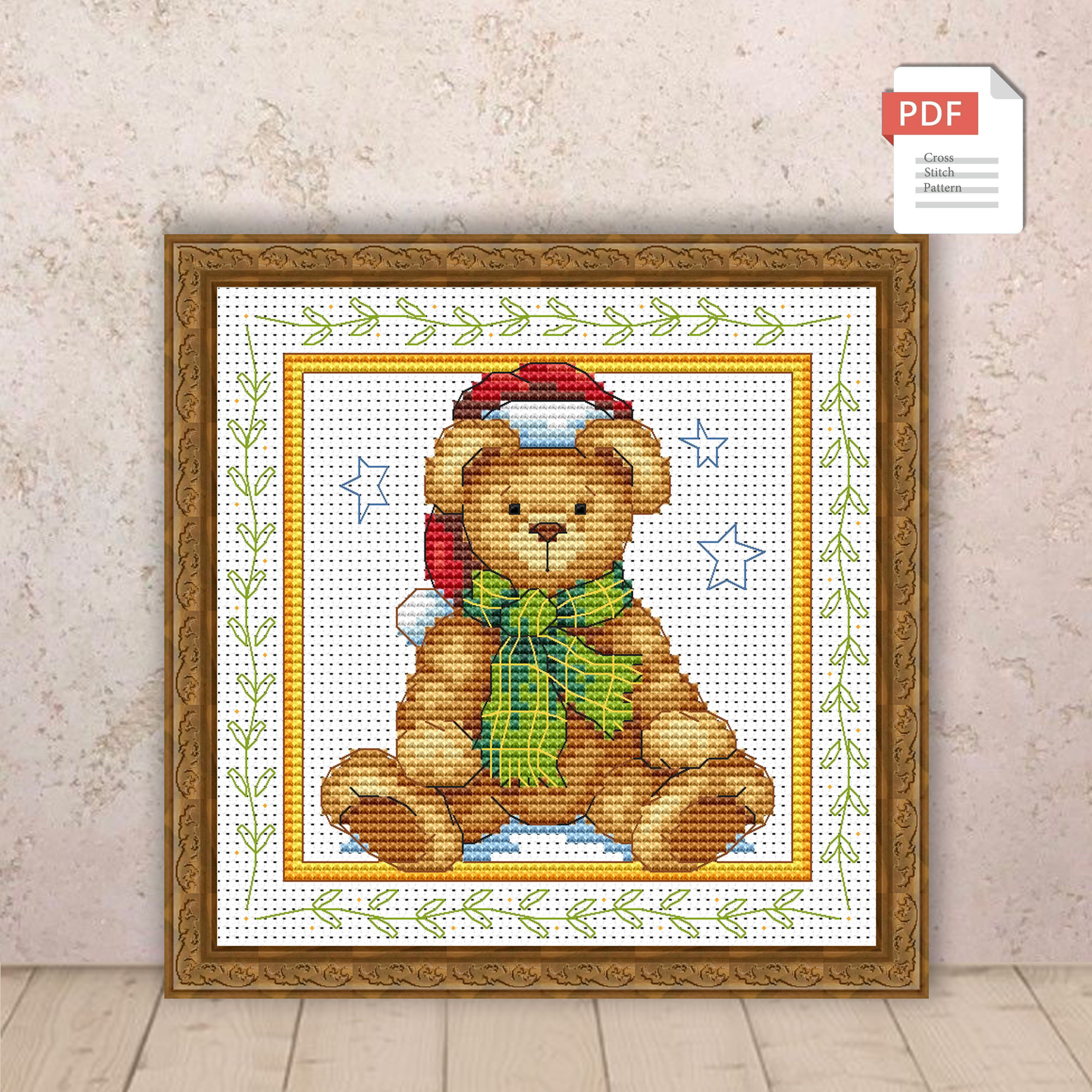 Christmas Ornaments Cross Stitch Pattern #chr010