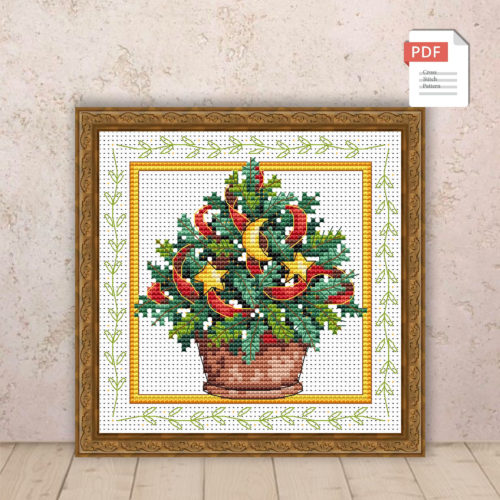 Christmas Ornaments Cross Stitch Pattern #chr012