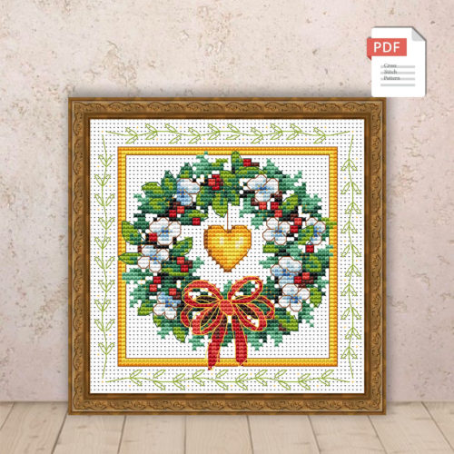 Christmas Ornaments Cross Stitch Pattern #chr013