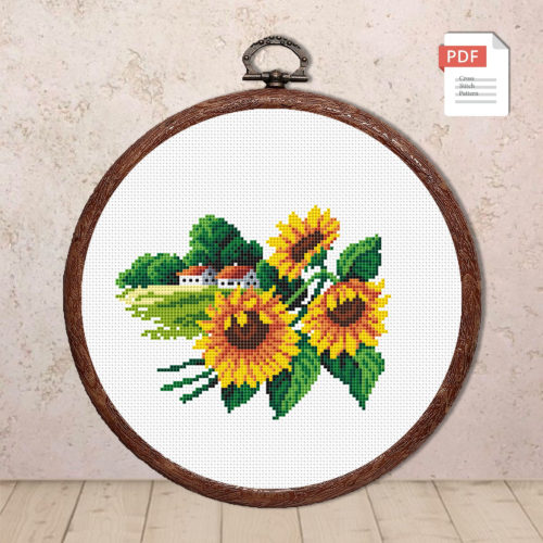 Flowers September Cross Stitch Pattern #fl.124