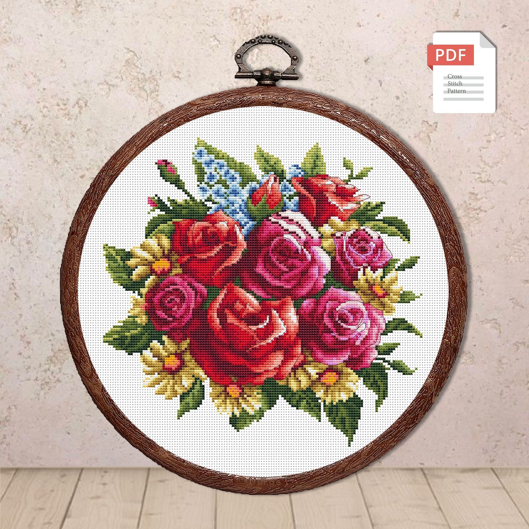 Flowers Cross Stitch Pattern #fl.197