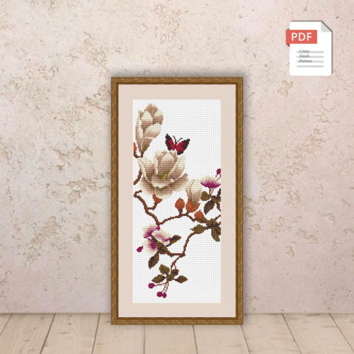 Flowers Cross Stitch Patterns #flc049