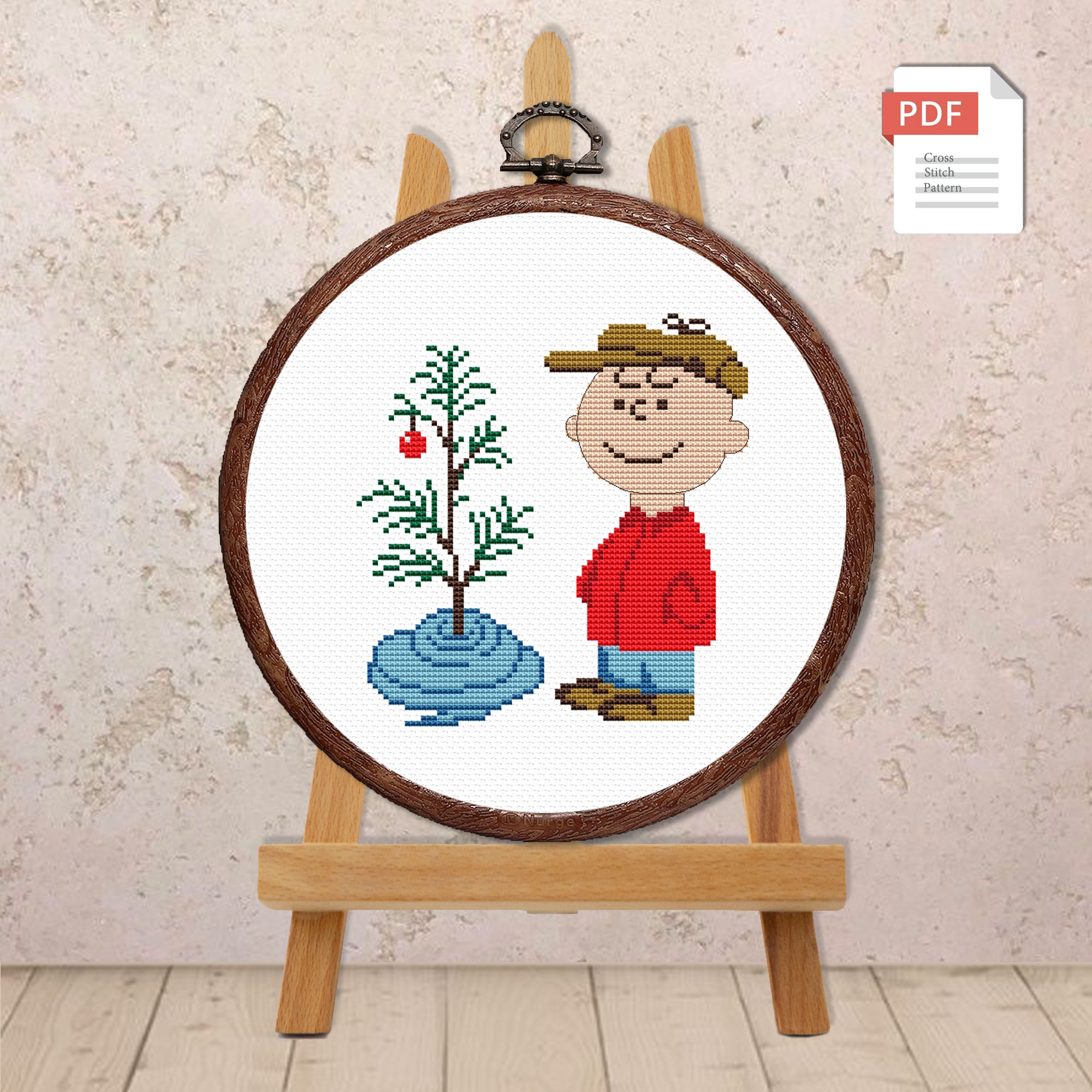 Christmas Tree Cross Stitch Pattern #chr030 - Image 2