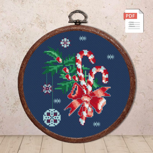 Christmas Ornament Cross Stitch Pattern #mch.074