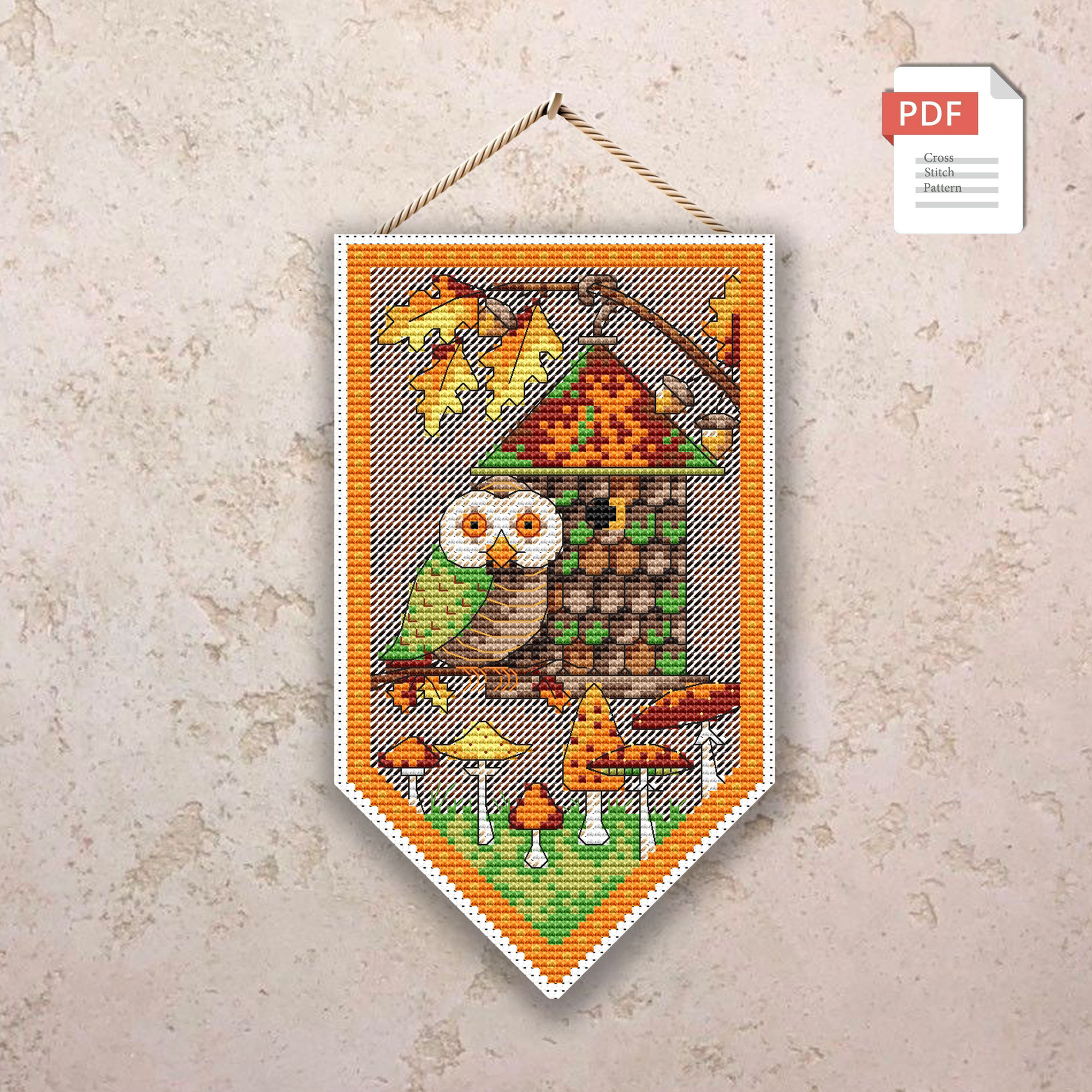 Autumn Cross Stitch Pattern #ssn073