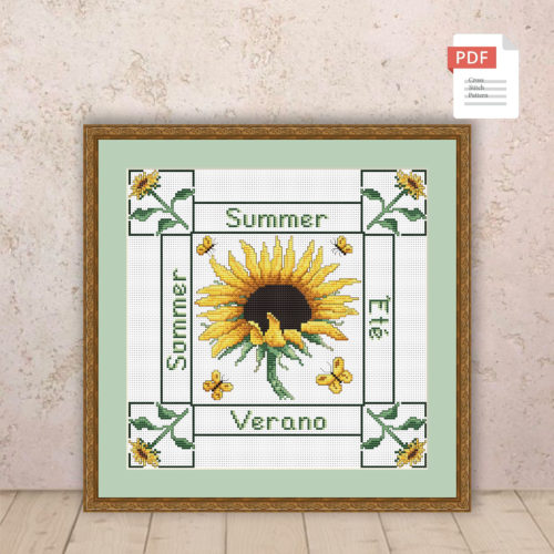 Summer Cross Stitch Pattern #ssn192