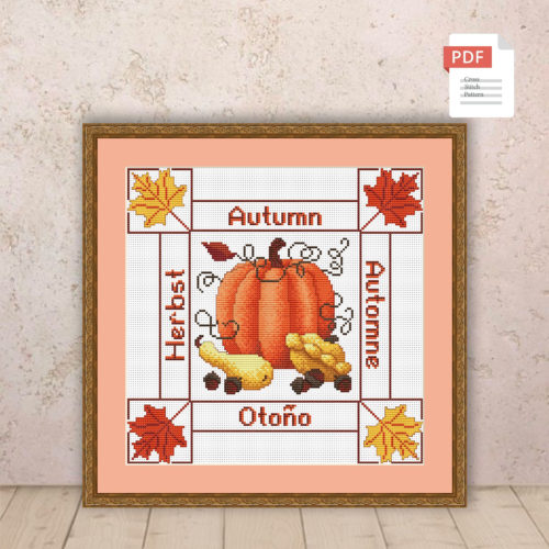 Autumn Cross Stitch Pattern #ssn193