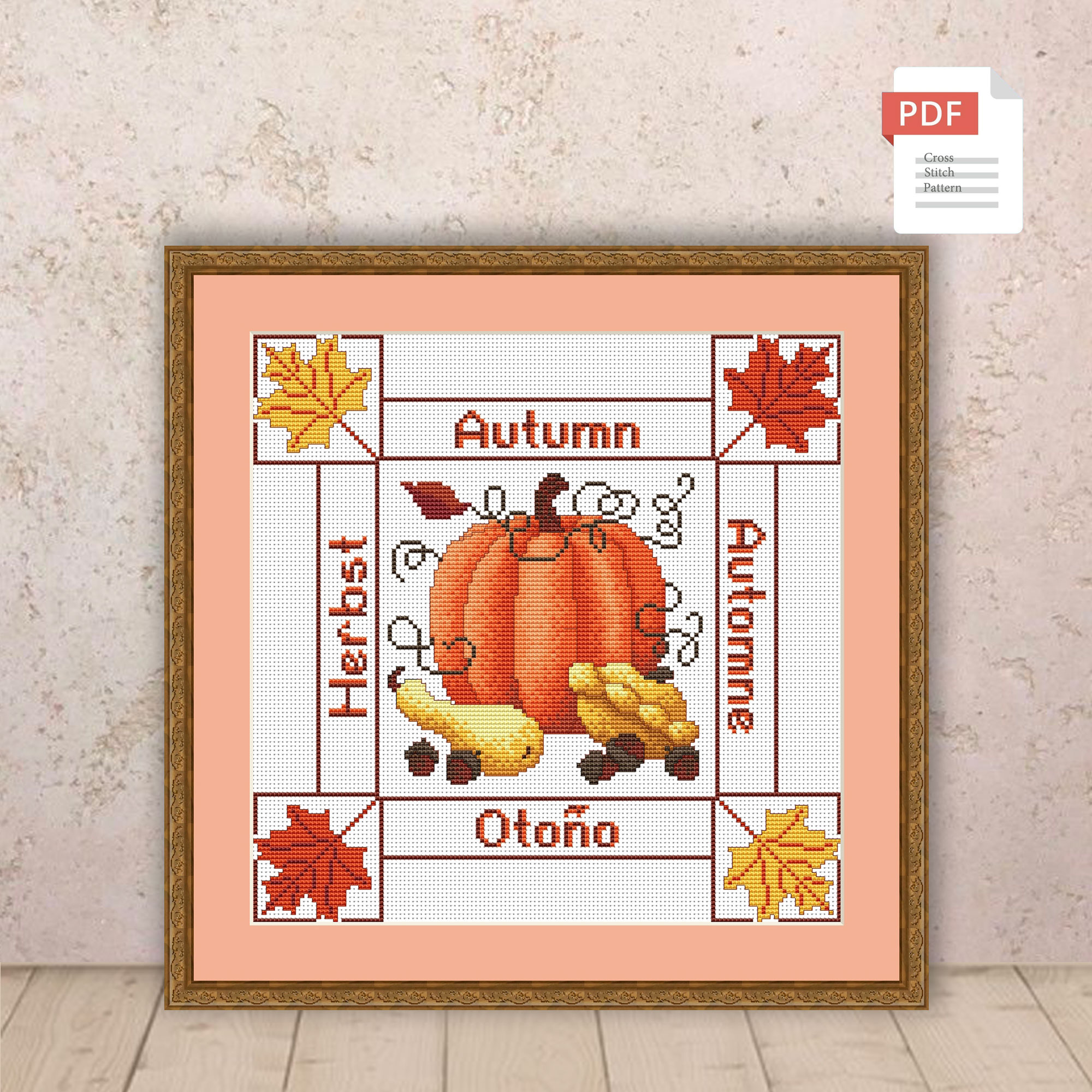 Autumn Cross Stitch Pattern #ssn193
