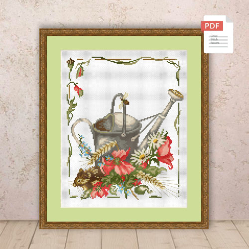 Summer Garden Cross Stitch Pattern #ssn212