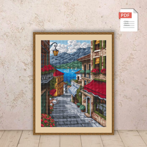 Coast Cross Stitch Pattern #trv006