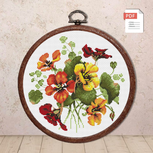Wildflowers Cross Stitch Pattern #fl.025