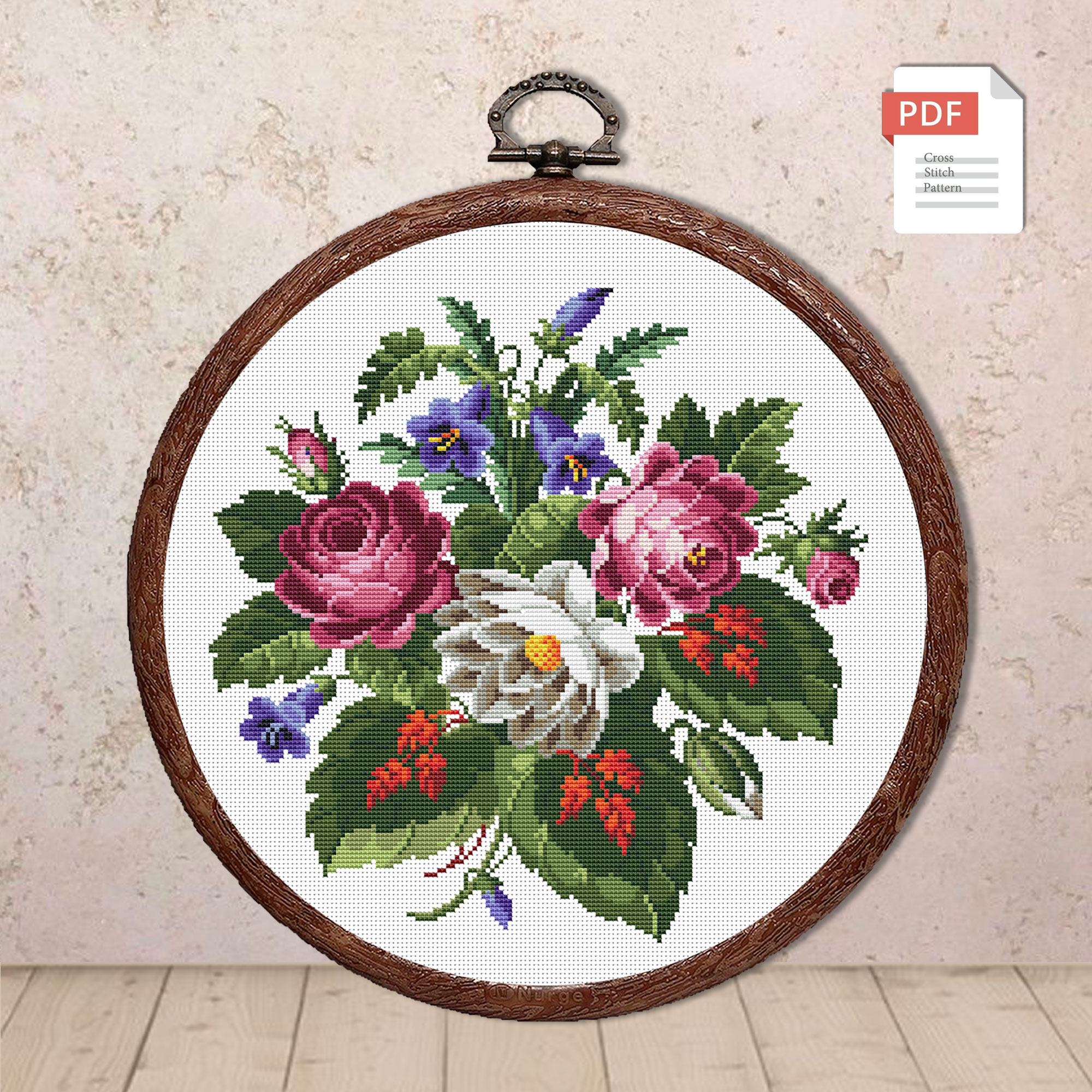 Flowers Cross Stitch Pattern #fl.027