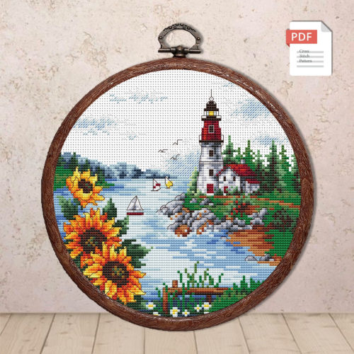 Summer Cross Stitch Pattern #nat.004