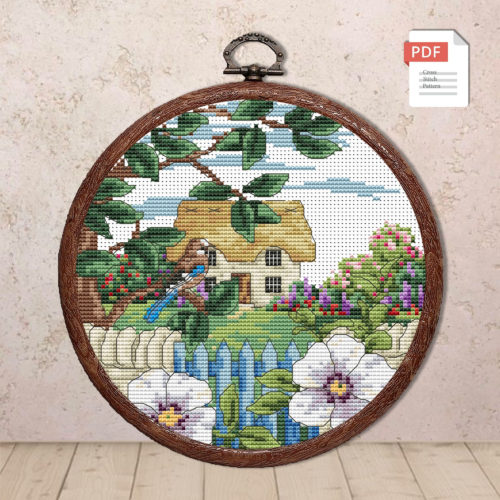 Summer Cross Stitch Pattern #nat.009