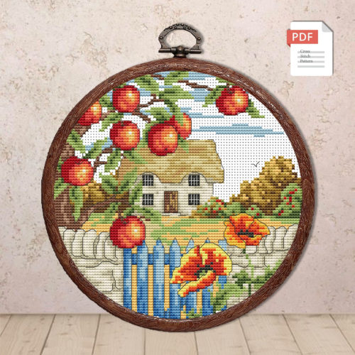 Autumn Cross Stitch Pattern #nat.010