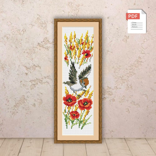 Summer Birds Cross Stitch Pattern #ssn027