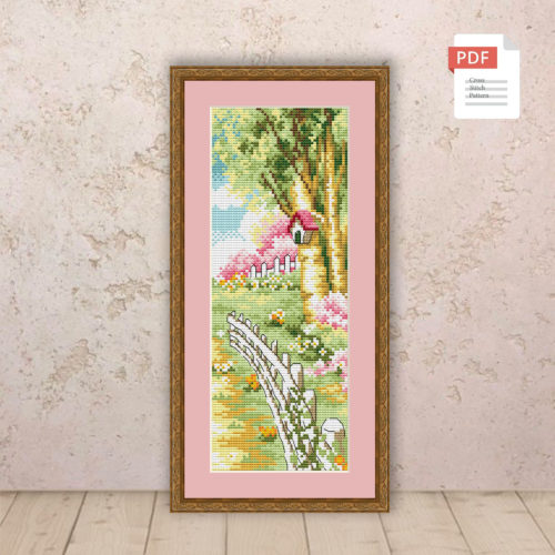 Spring Cross Stitch Pattern #ssn296