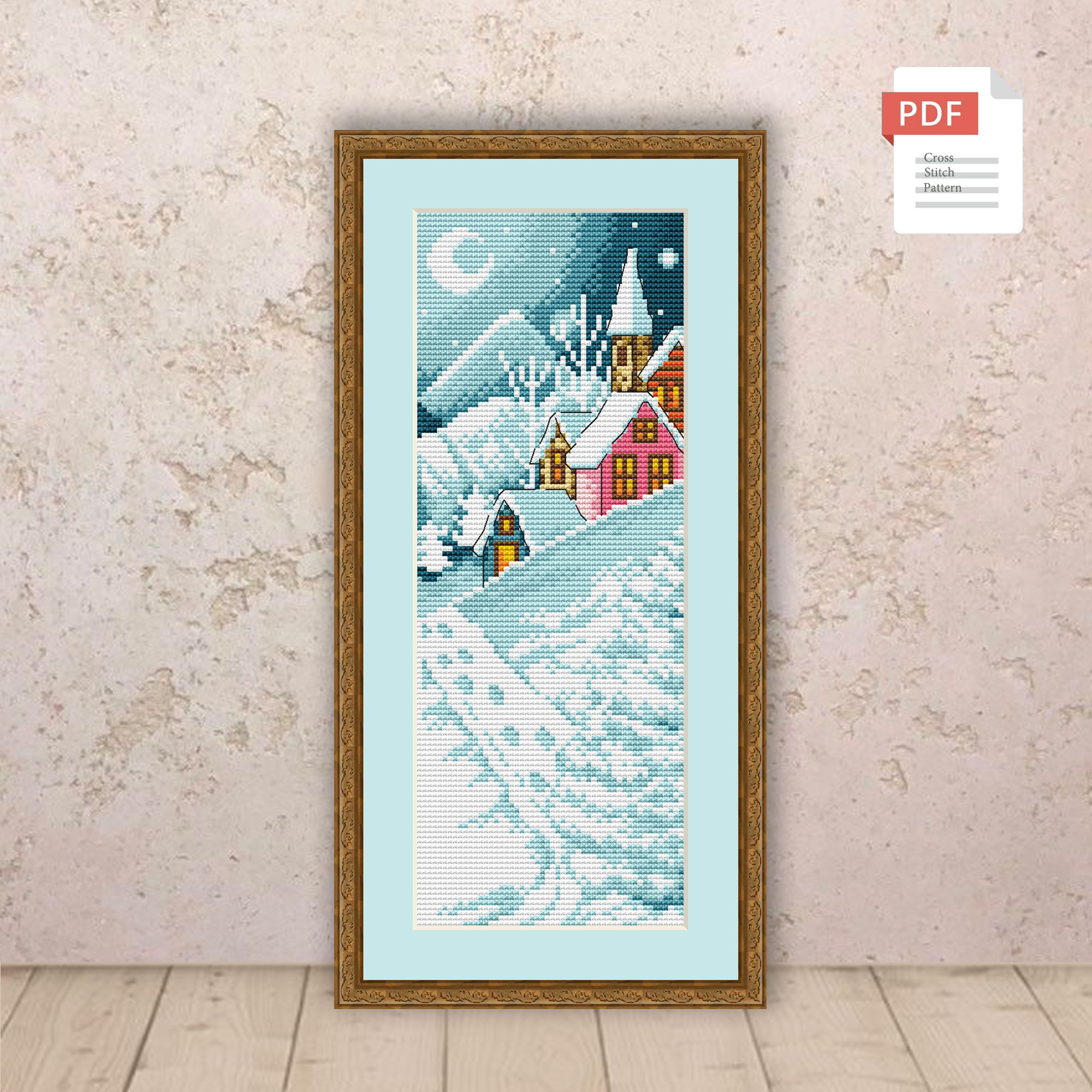 Winter Cross Stitch Pattern #ssn299